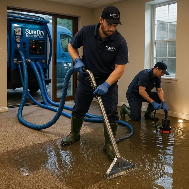 Water Extraction and Removal process in Middle River, MD